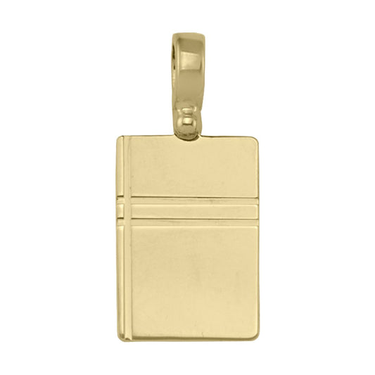 RECTANGULAR TAG PENDANT