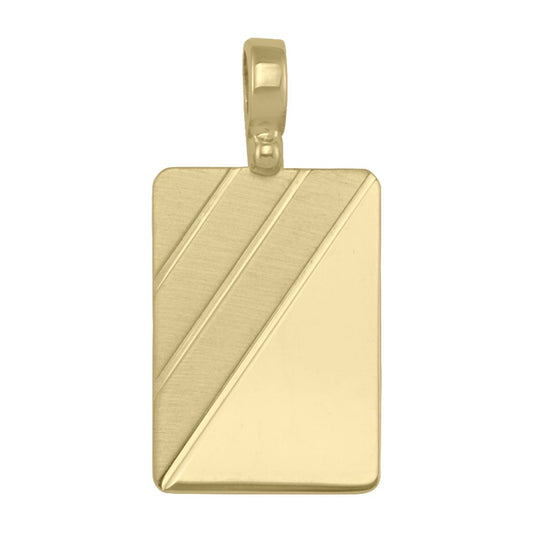 RECTANGULAR TAG PENDANT