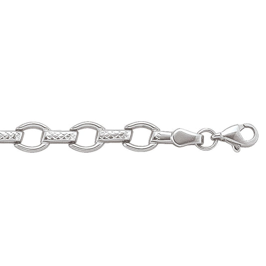 WHITE GOLD FANCY BRACELET